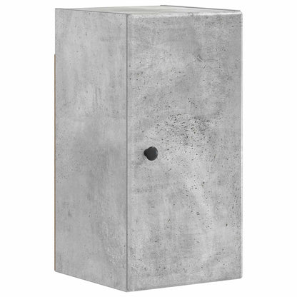 Set di armadietti da bagno in 3 pezzi BREDA Grigio Cemento