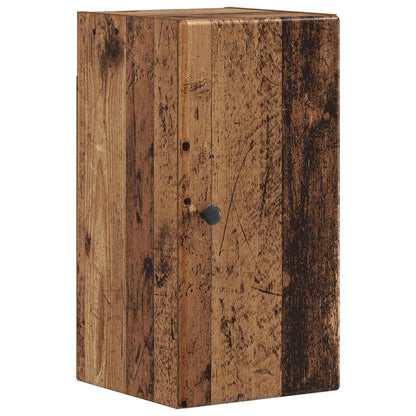 Set di armadietti da bagno in 3 pezzi BREDA Legno antico