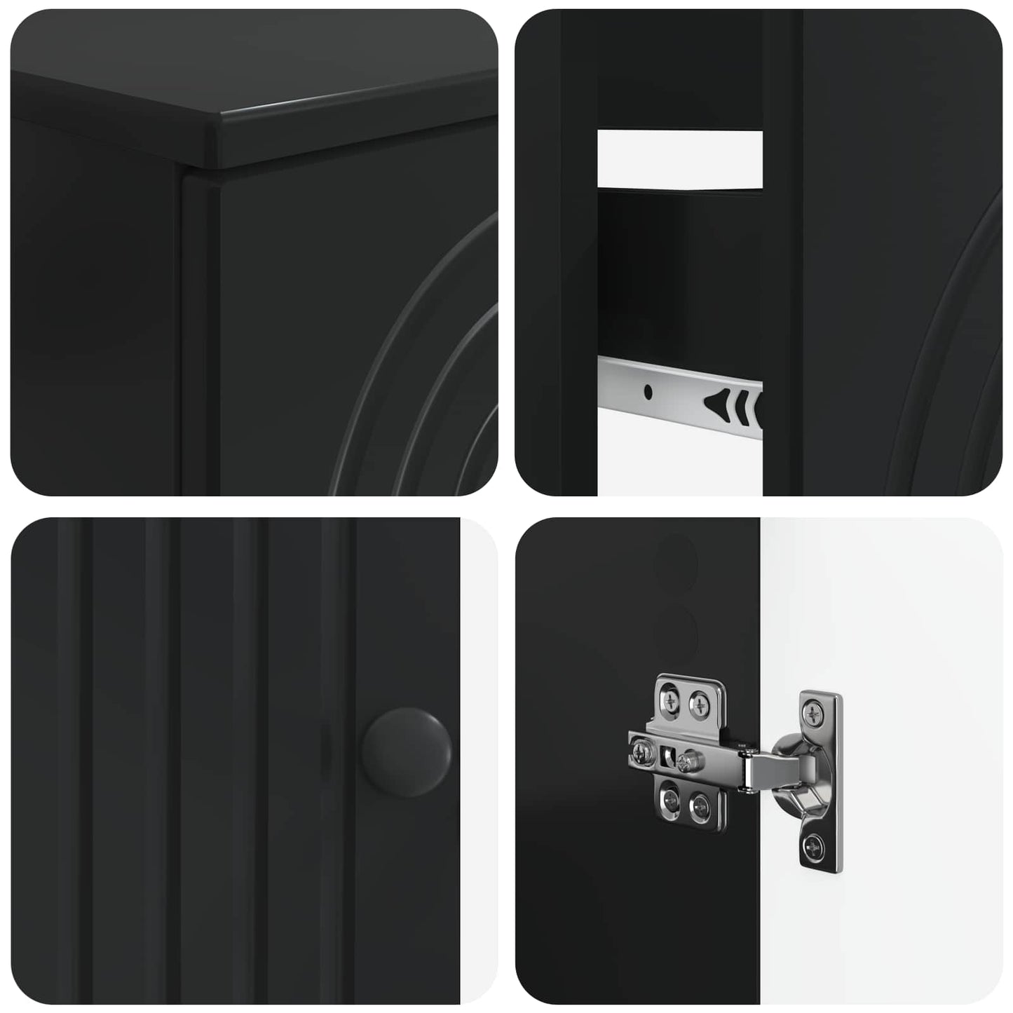 Set di armadietti da bagno in 3 pezzi ALKMAAR | homemem39