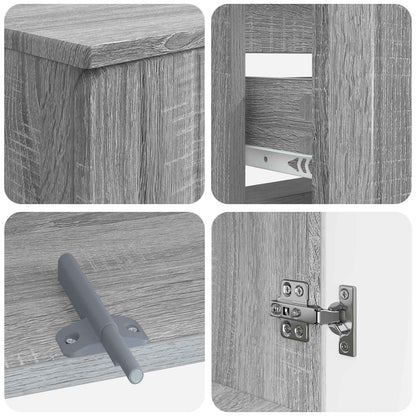 Set di armadietti da bagno in 3 pezzi ZWOLLE | homemem39