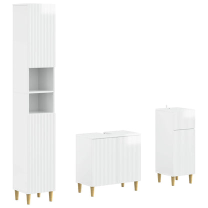 Set di armadietti da bagno in 3 pezzi ARNHEM | homemem39
