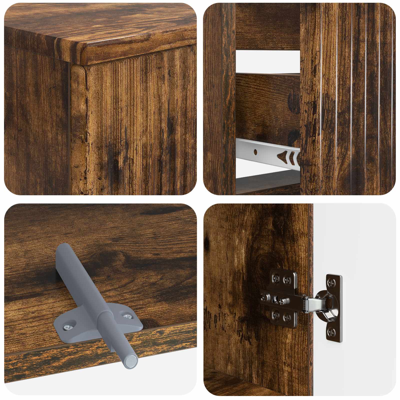 Set di armadietti da bagno in 3 pezzi ARNHEM | homemem39