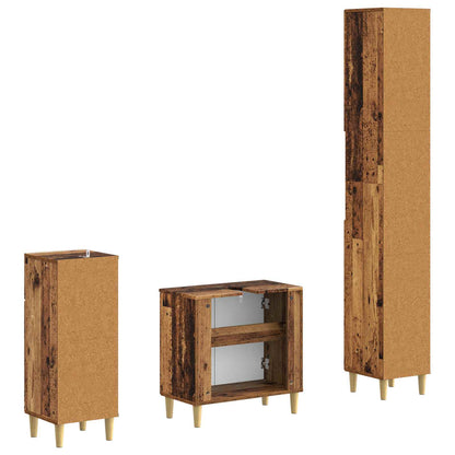 Set di armadietti da bagno in 3 pezzi ARNHEM | homemem39
