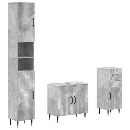 Set di armadietti da bagno in 3 pezzi HAARLEM | homemem39
