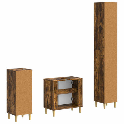 Set di armadietti da bagno in 3 pezzi DELFT | homemem39