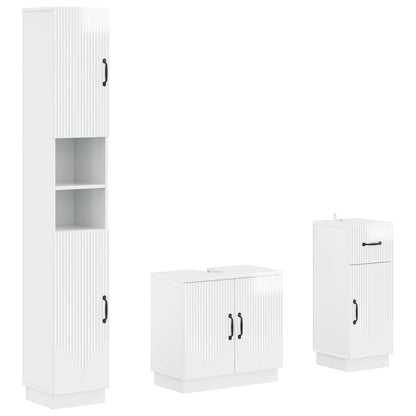 Set di armadietti da bagno in 3 pezzi HOORN | homemem39