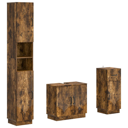 Set di armadietti da bagno in 3 pezzi HOORN | homemem39