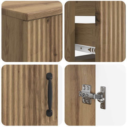 Set di armadietti da bagno in 3 pezzi HOORN | homemem39