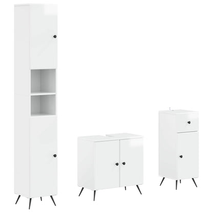 Set di armadietti da bagno in 3 pezzi BREDA | homemem39