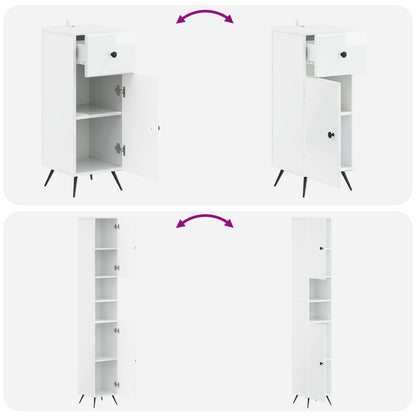 Set di armadietti da bagno in 3 pezzi BREDA | homemem39