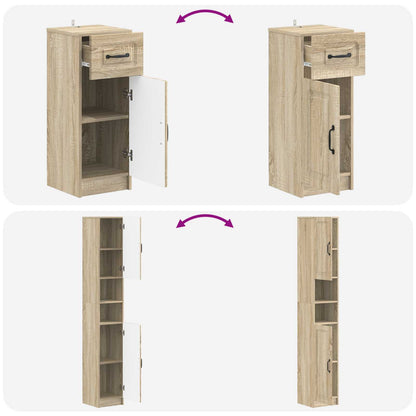Set di armadietti da bagno in 3 pezzi UTRECHT | homemem39