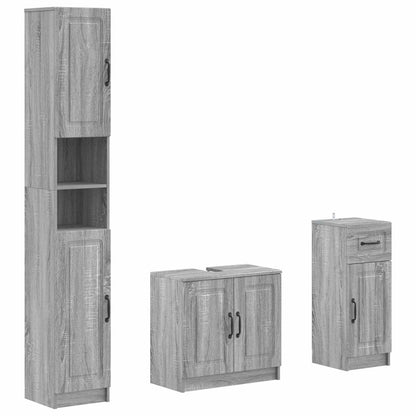 Set di armadietti da bagno in 3 pezzi UTRECHT | homemem39