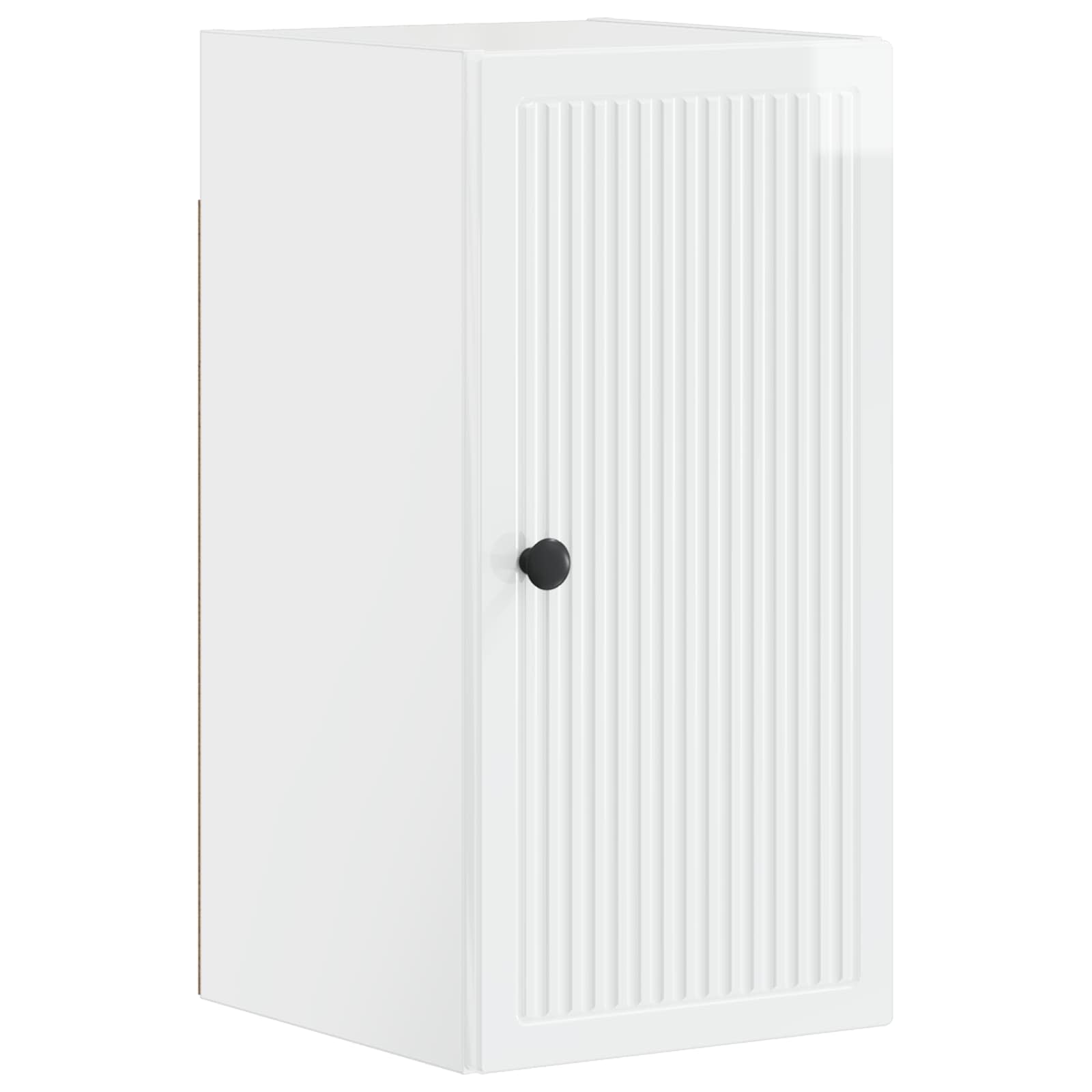 Set di Mobili da Bagno da 4 Pezzi EDE Bianco Lucido | homemem39