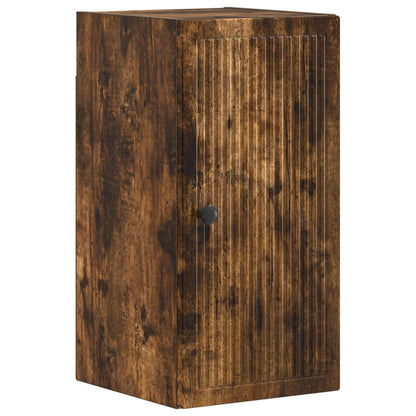 Set di Mobili da Bagno da 4 Pezzi EDE Rovere Fumo | homemem39