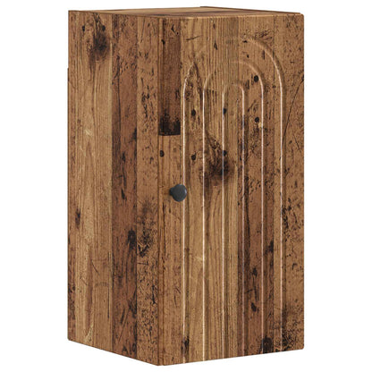 Set di Mobili da Bagno da 4 Pezzi ALKMAAR Legno antico | homemem39