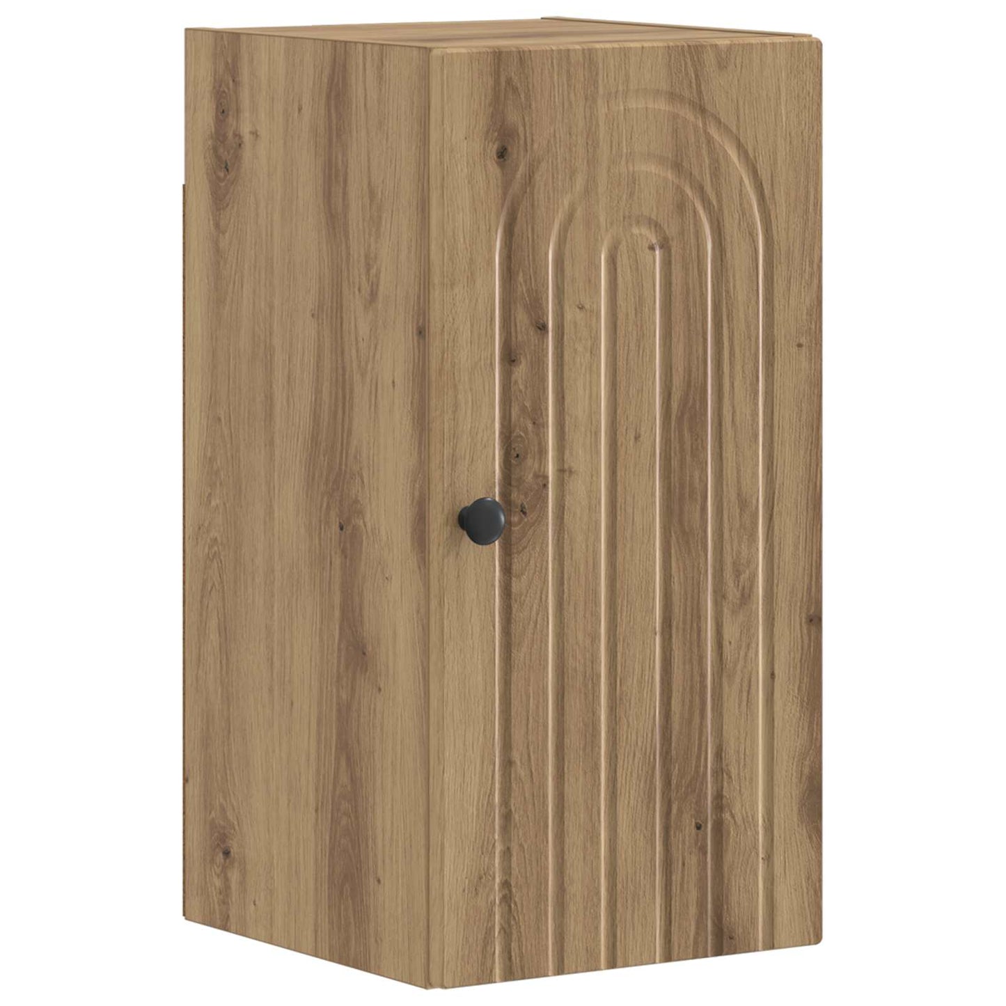 Set di Mobili da Bagno da 4 Pezzi ALKMAAR Rovere Artigianale | homemem39