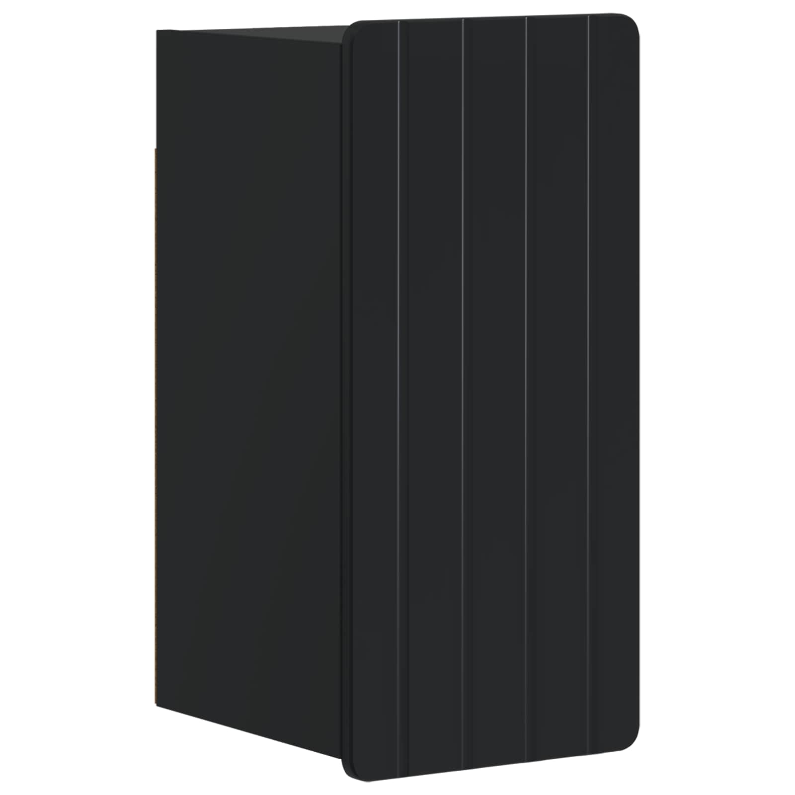 Set di Mobili da Bagno da 4 Pezzi ZWOLLE Nero | homemem39