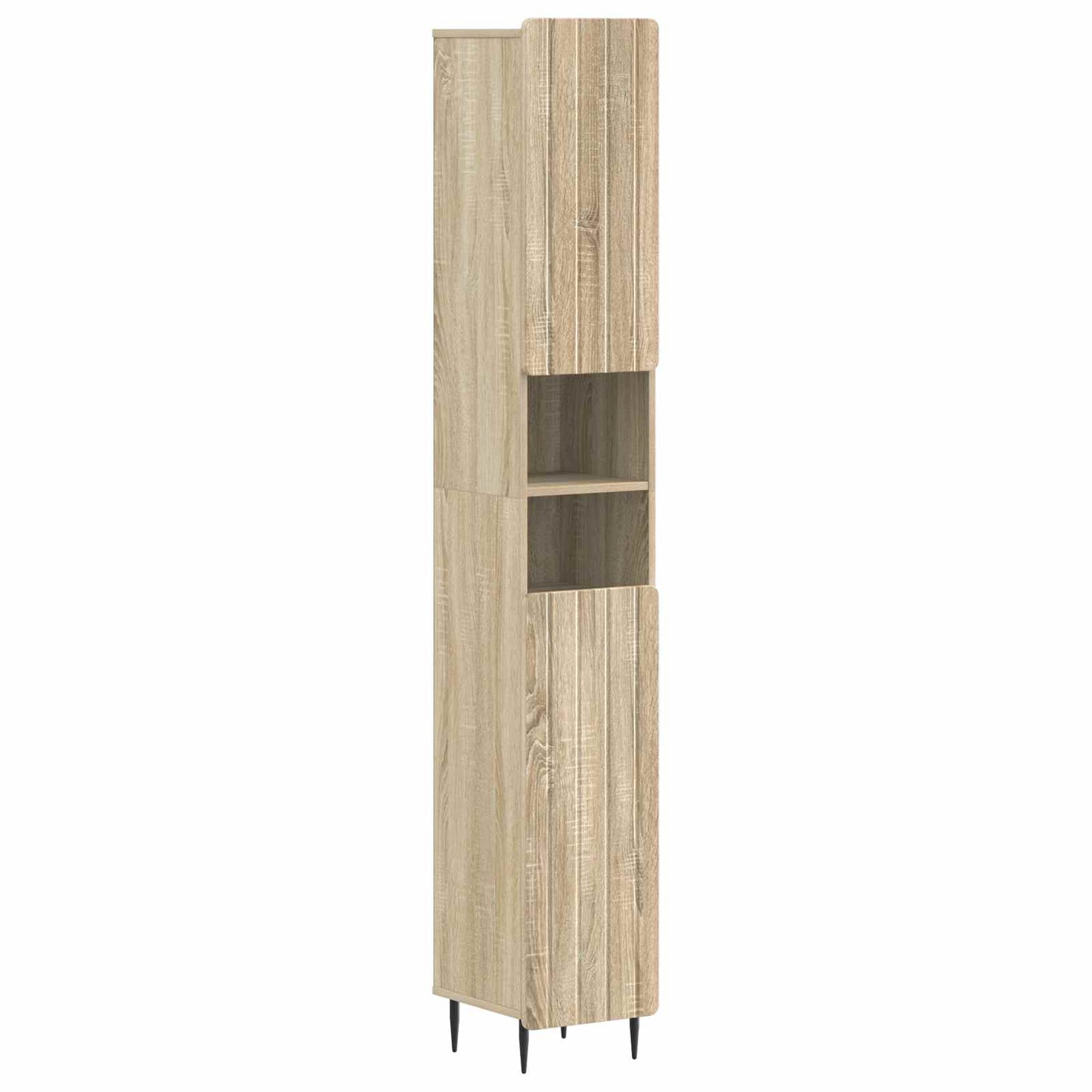 Set di Mobili da Bagno da 4 Pezzi ZWOLLE Rovere Sonoma | homemem39