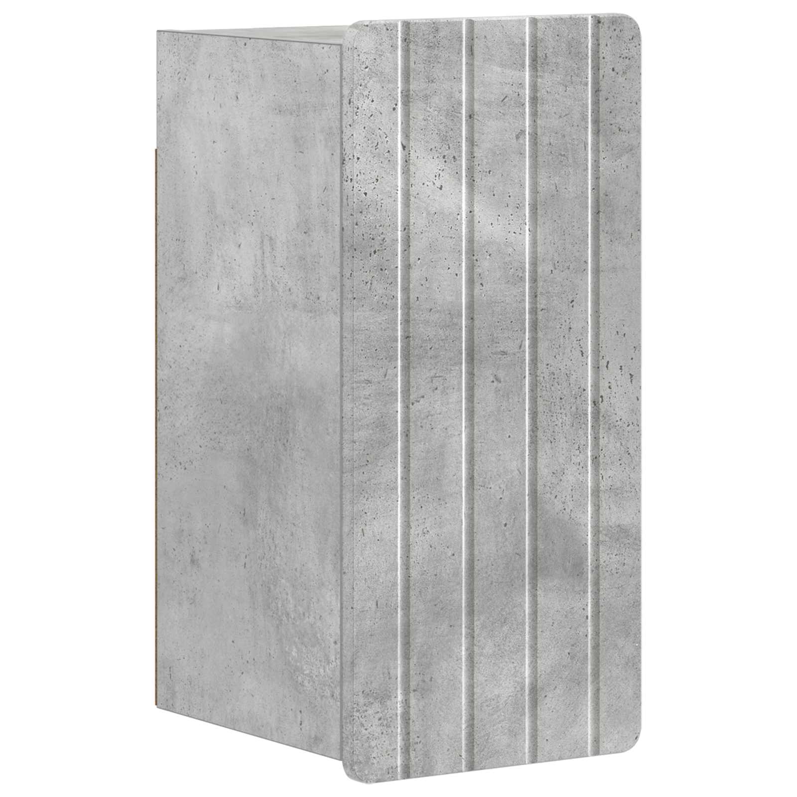 Set di Mobili da Bagno da 4 Pezzi ZWOLLE Grigio Cemento | homemem39