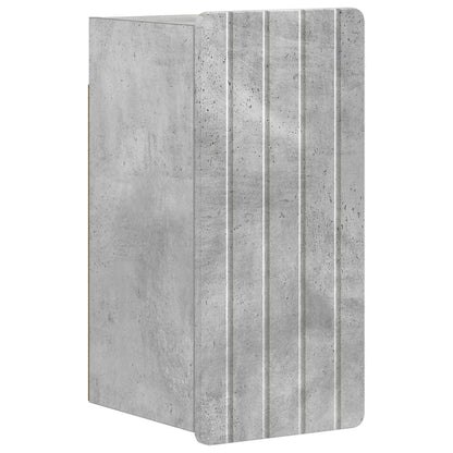 Set di Mobili da Bagno da 4 Pezzi ZWOLLE Grigio Cemento | homemem39
