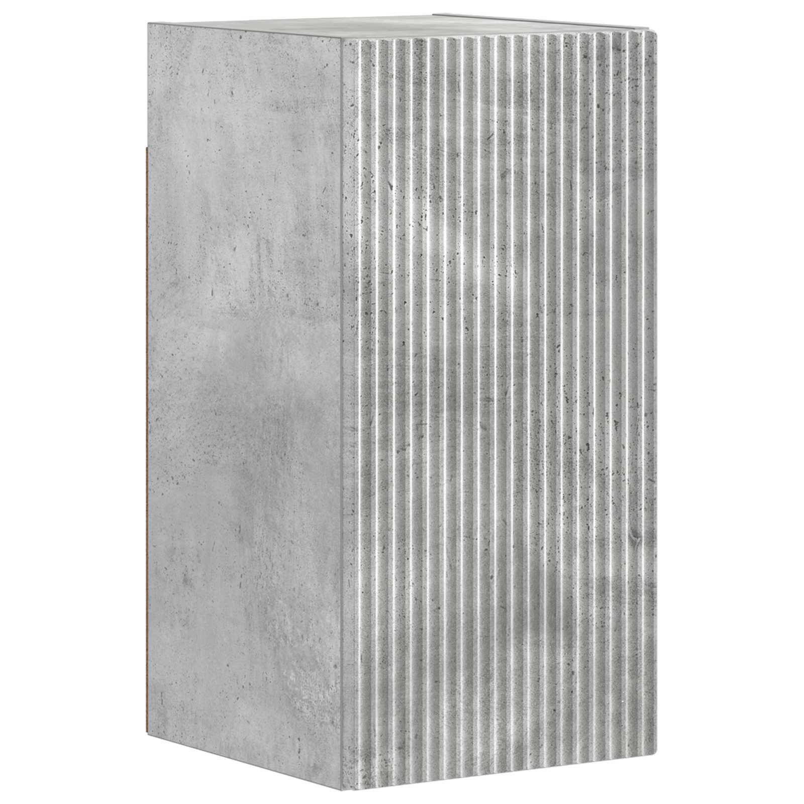 Set di Mobili da Bagno da 4 Pezzi ARNHEM Grigio Cemento | homemem39