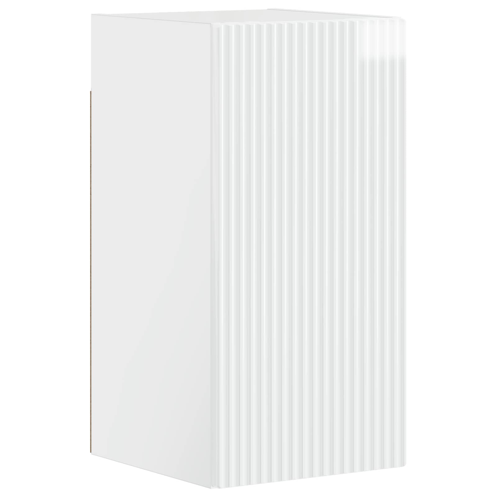 Set di Mobili da Bagno da 4 Pezzi ARNHEM Bianco Lucido | homemem39