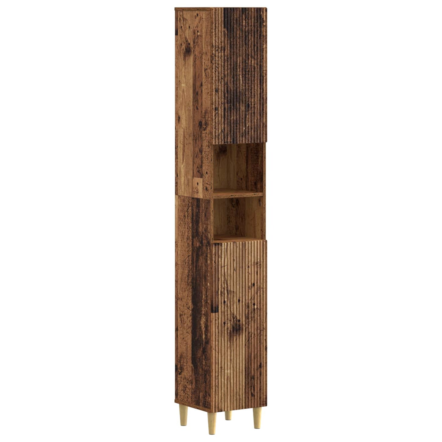 Set di Mobili da Bagno da 4 Pezzi ARNHEM Legno antico | homemem39