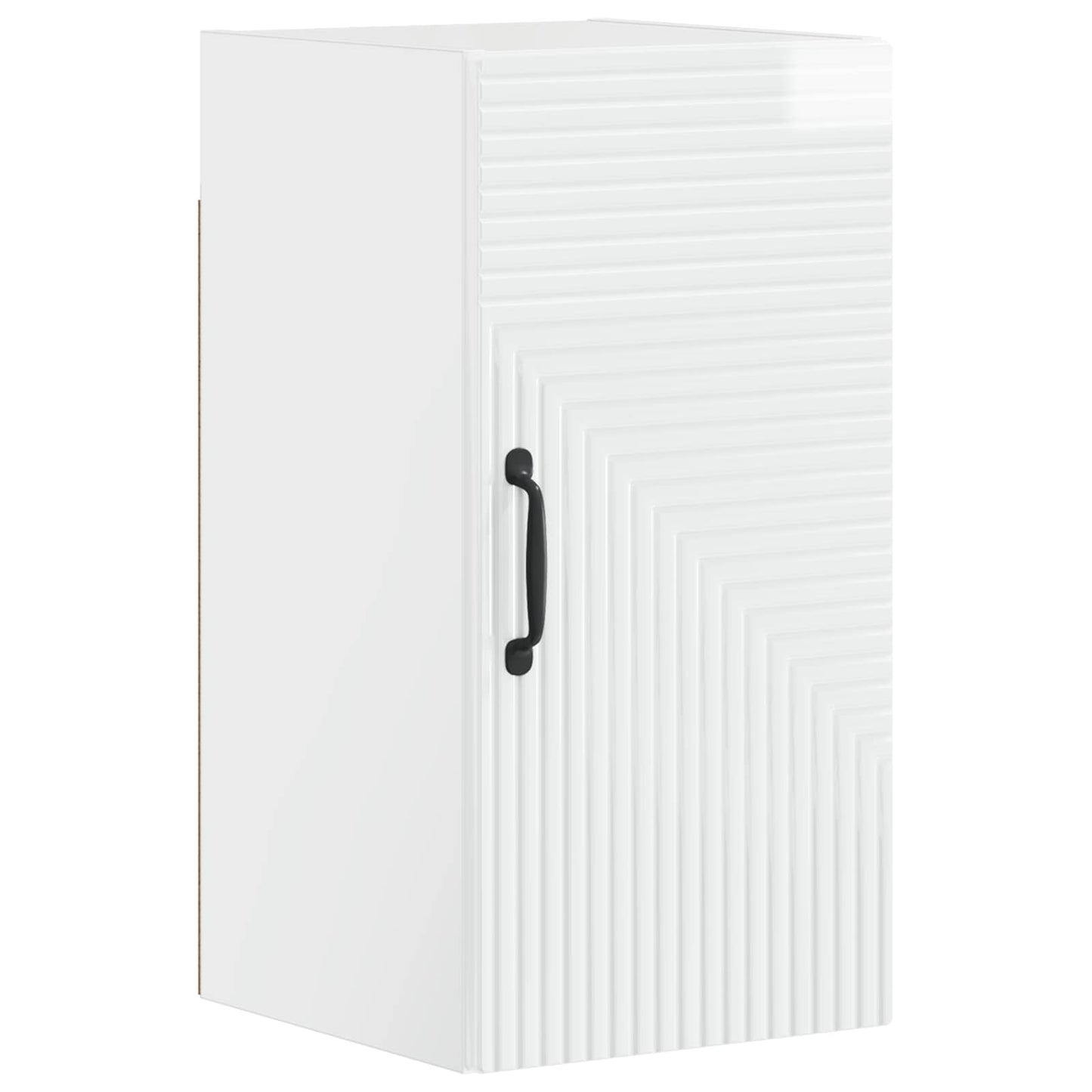 Set di Mobili da Bagno da 4 Pezzi HAARLEM Bianco Lucido | homemem39