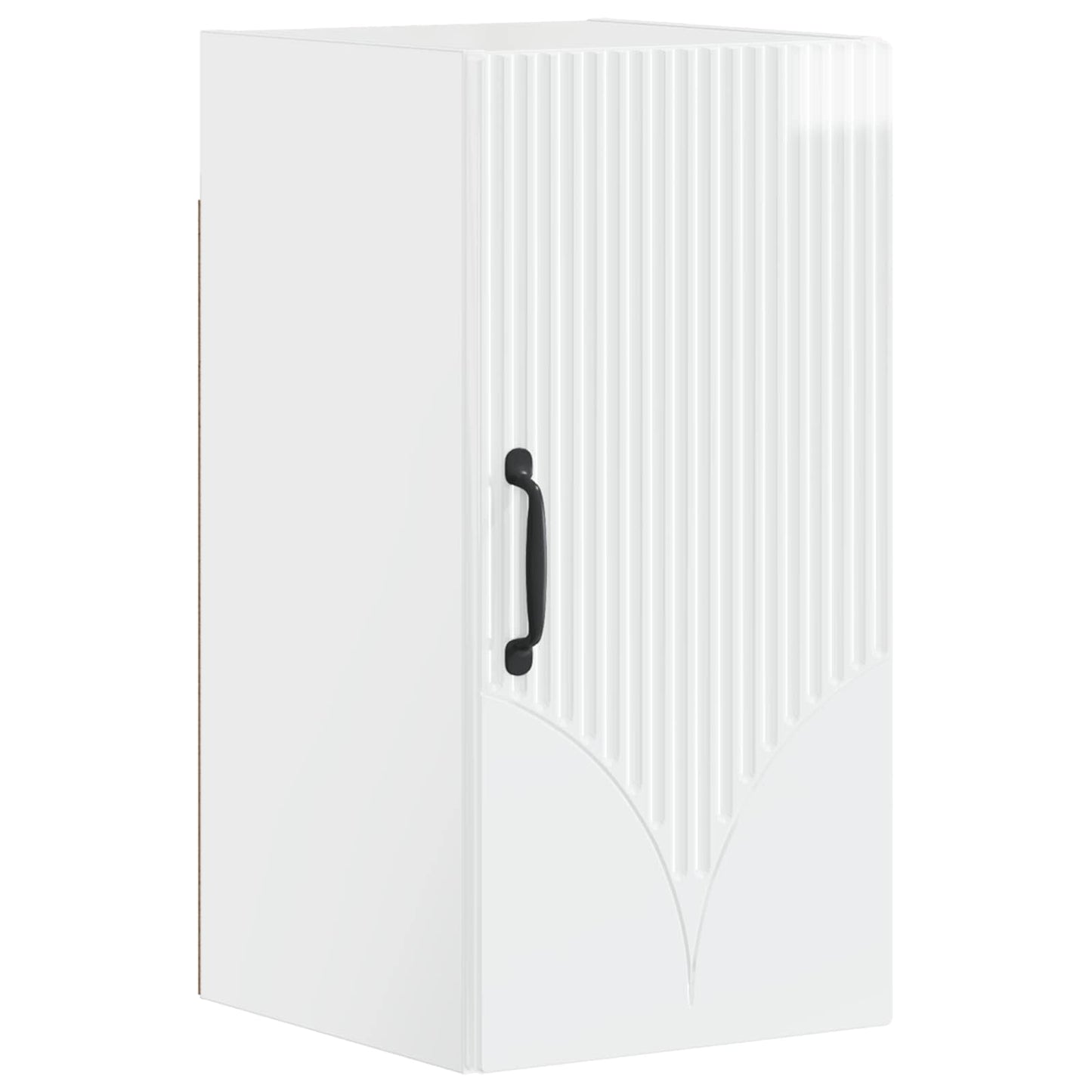 Set di Mobili da Bagno da 4 Pezzi HOORN Bianco Lucido | homemem39