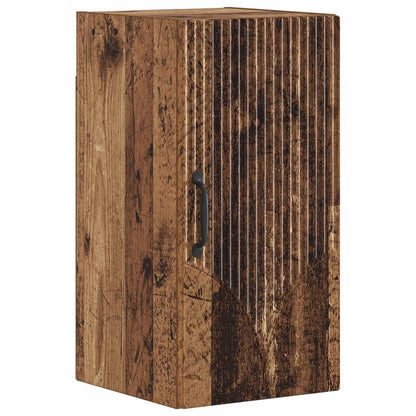 Set di Mobili da Bagno da 4 Pezzi HOORN Legno antico
