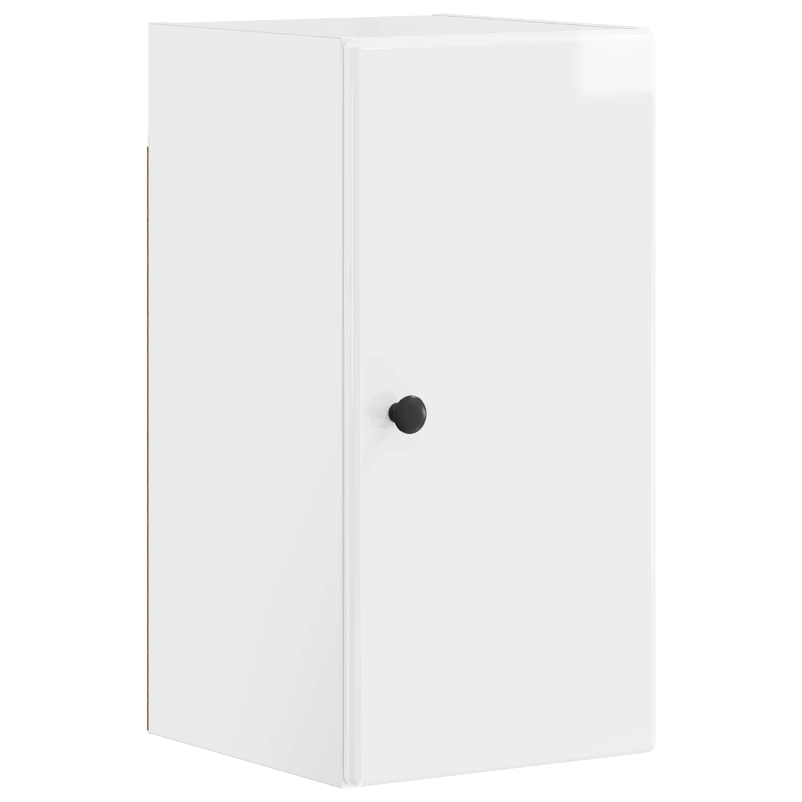 Set di Mobili da Bagno da 4 Pezzi BREDA Bianco Lucido | homemem39