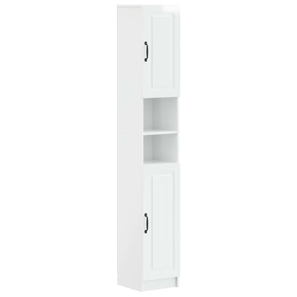Set di Mobili da Bagno da 4 Pezzi UTRECHT Bianco Lucido | homemem39