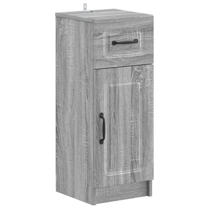 Set di Mobili da Bagno da 4 Pezzi UTRECHT Sonoma grigio | homemem39
