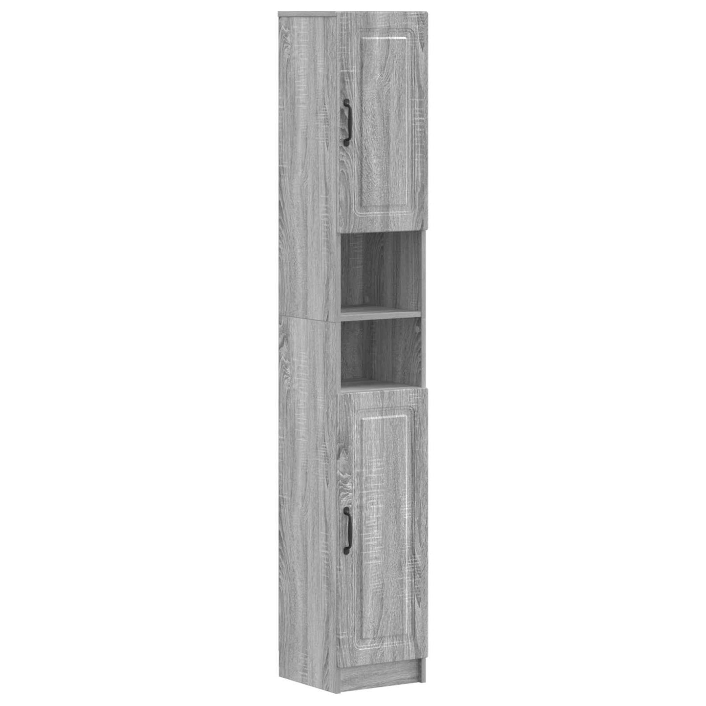 Set di Mobili da Bagno da 4 Pezzi UTRECHT Sonoma grigio | homemem39