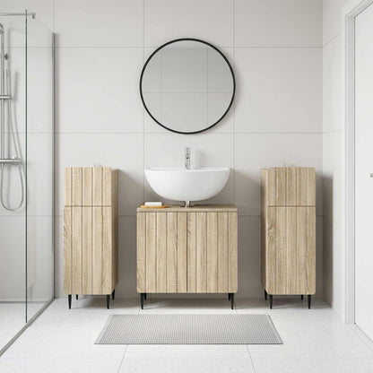 Set di armadietti da bagno in 3 pezzi ZWOLLE 3 pz