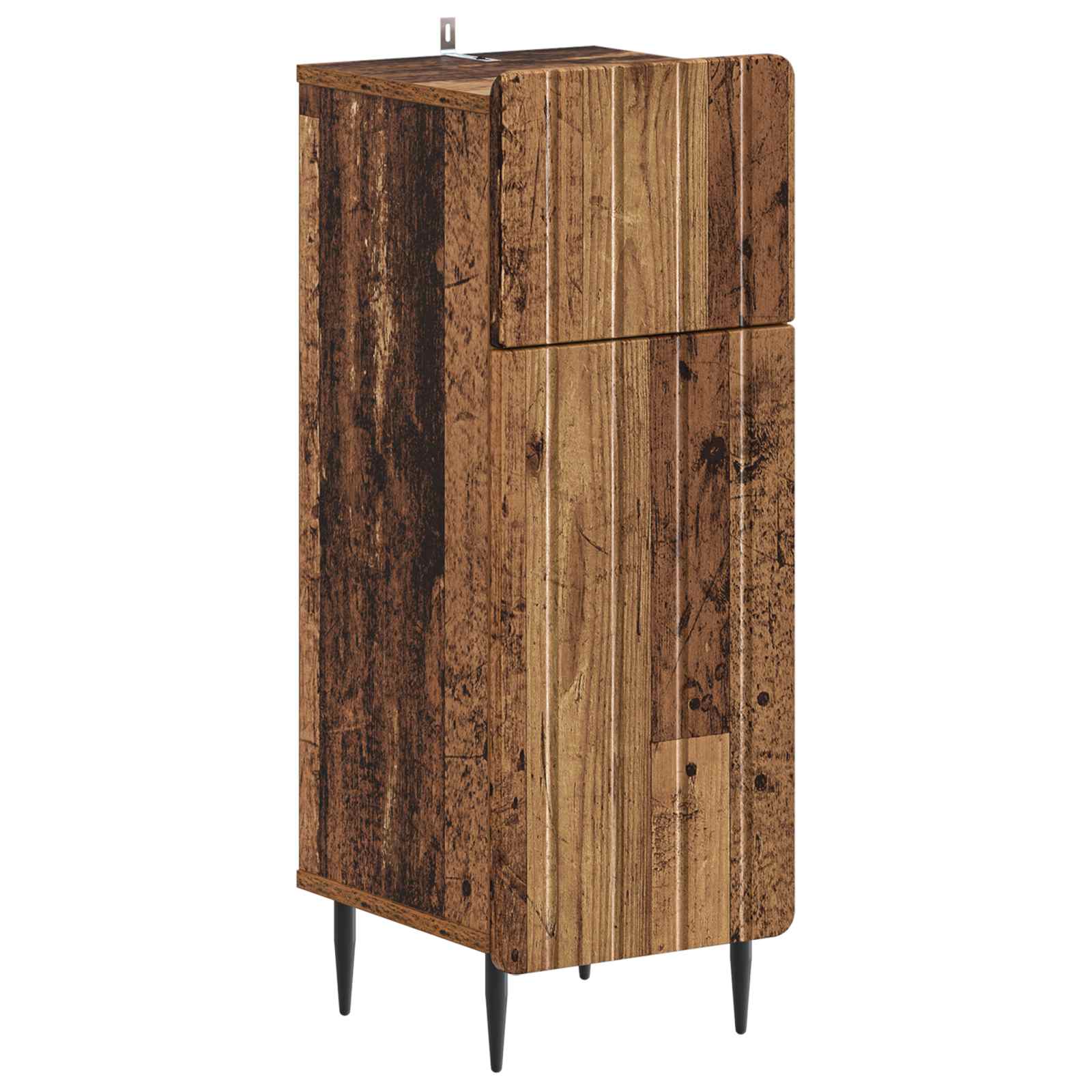 Set di Armadi da Bagno da 2 Pezzi ZWOLLE Legno antico | homemem39