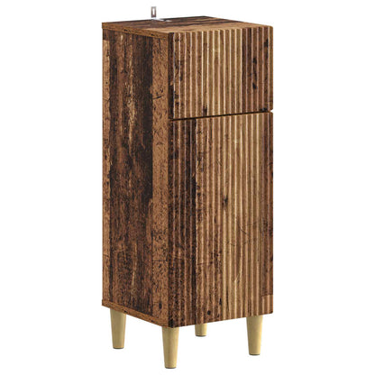 Set di Armadi da Bagno da 2 Pezzi ARNHEM Legno antico | homemem39