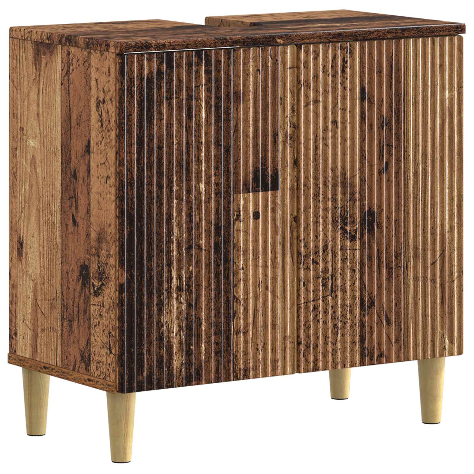 Set di Armadi da Bagno da 2 Pezzi ARNHEM Legno antico | homemem39