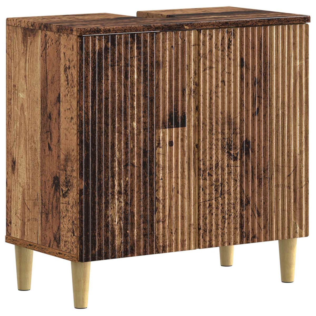 Set di armadietti da bagno in 3 pezzi ARNHEM Legno antico