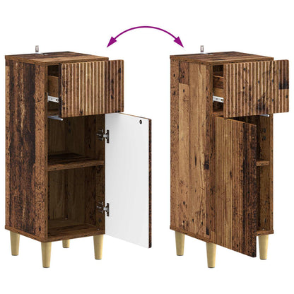 Set di armadietti da bagno in 3 pezzi ARNHEM Legno antico