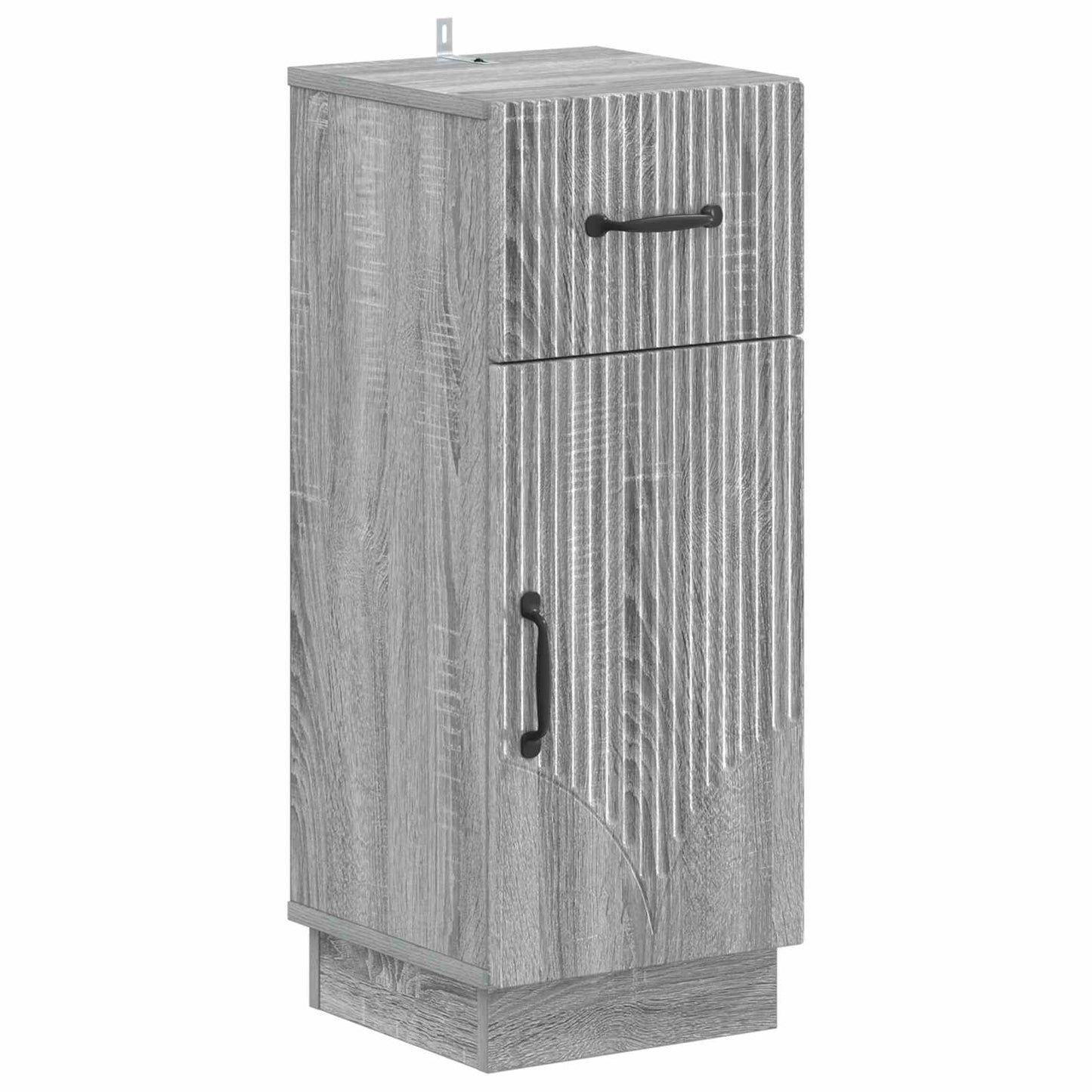 Set di Armadi da Bagno da 2 Pezzi HOORN Sonoma grigio