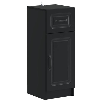 Set di Armadi da Bagno da 2 Pezzi UTRECHT Nero | homemem39