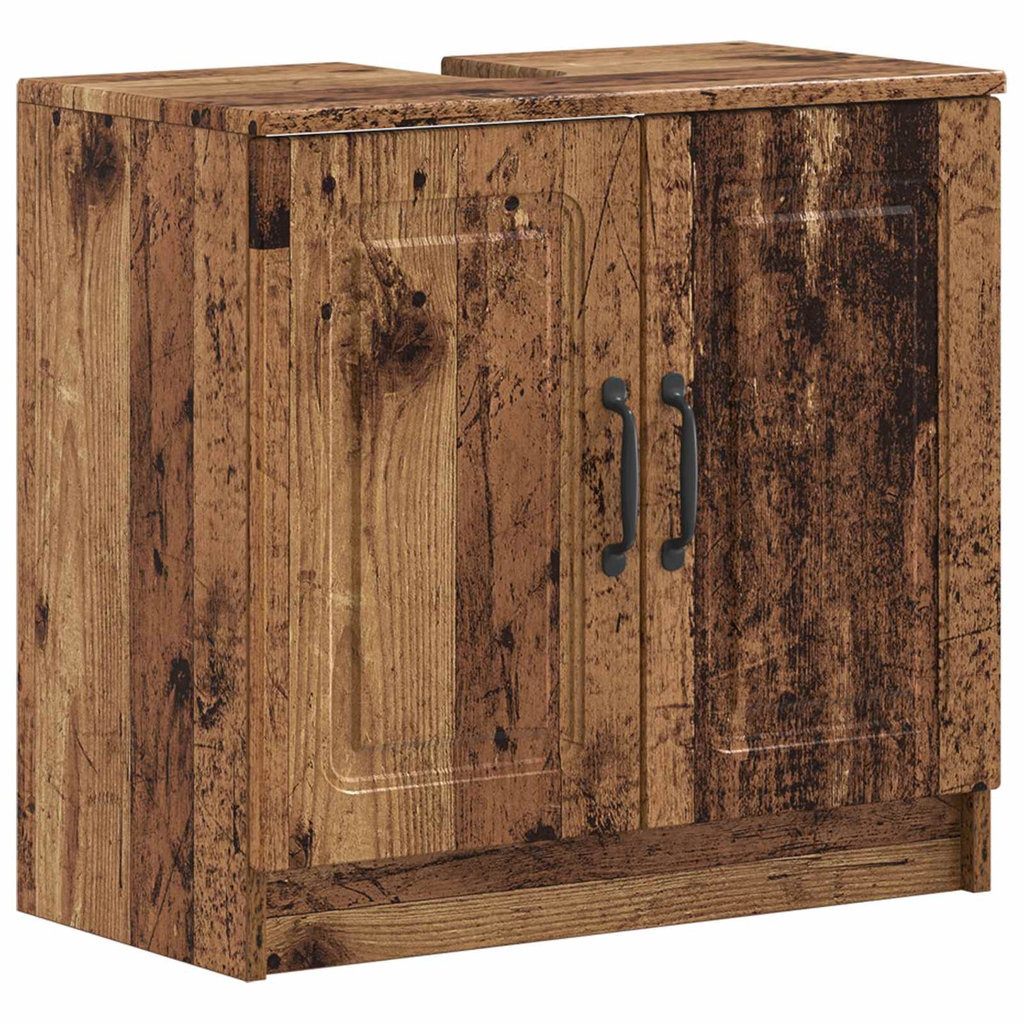 Set di Armadi da Bagno da 2 Pezzi UTRECHT Legno antico | homemem39