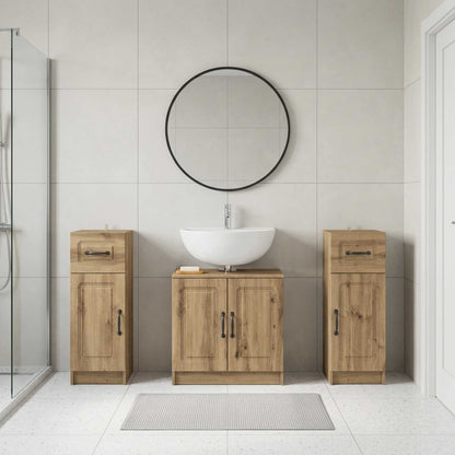 Set di armadietti da bagno in 3 pezzi UTRECHT