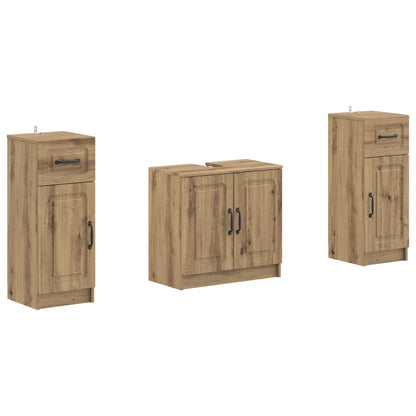 Set di armadietti da bagno in 3 pezzi UTRECHT