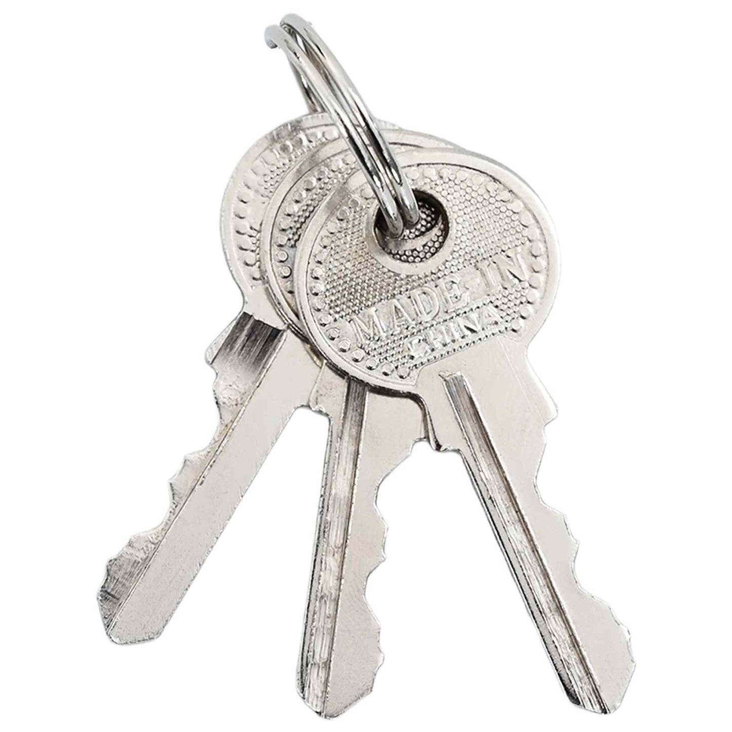 U Lock con Chiavi Ottone 7,4 x 2,1 x 10,6 cm Ferro