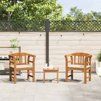 Set da giardino con divano a rosa con cuscino 3 pcs | homemem39