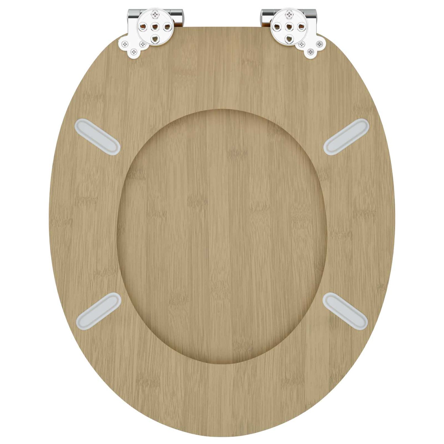 Sedile per toilette con chiusura morbida Colore bamboo chiaro | homemem39