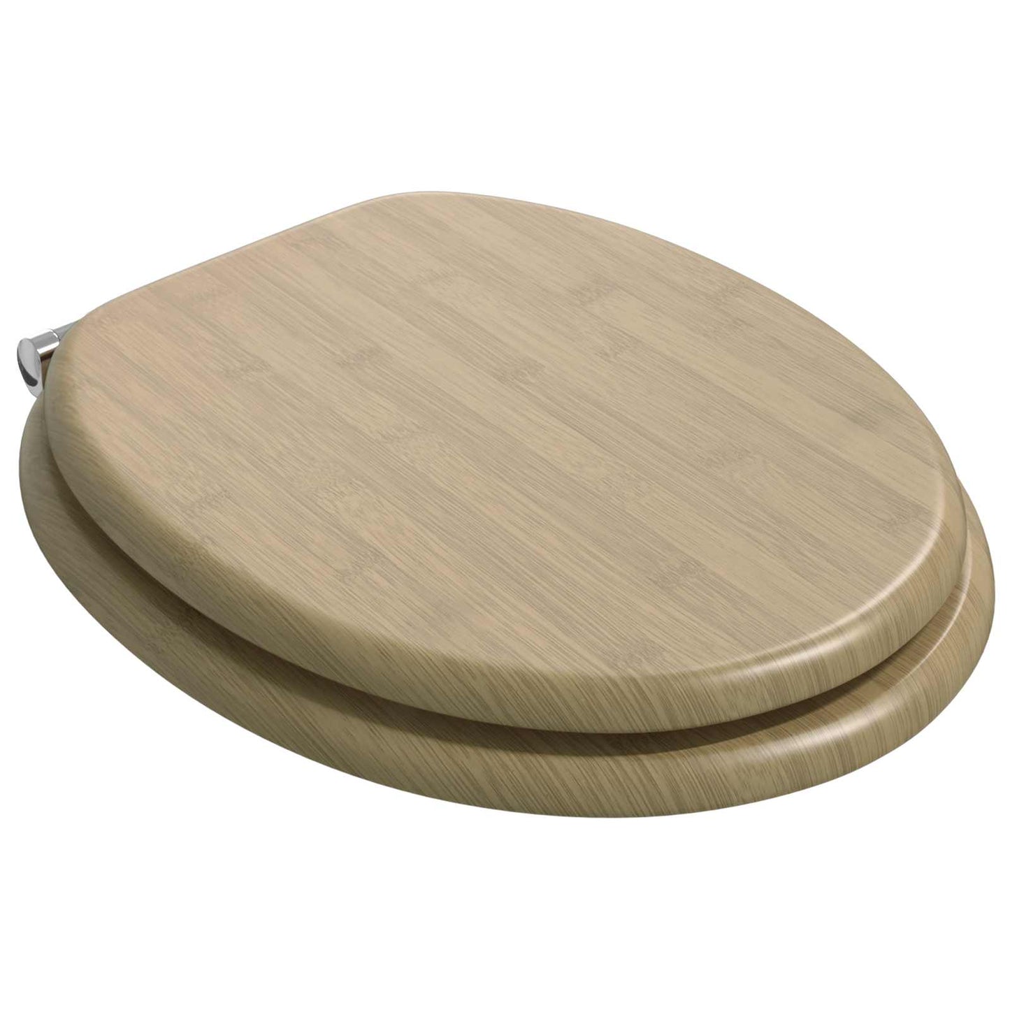 Sedile per toilette con chiusura morbida Colore bamboo chiaro | homemem39