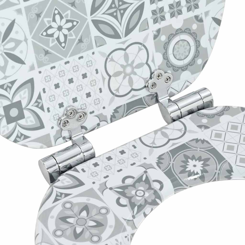 Sedile per toilette con chiusura morbida 44 x 38 cm | homemem39